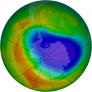 Antarctic Ozone 2003-10-22